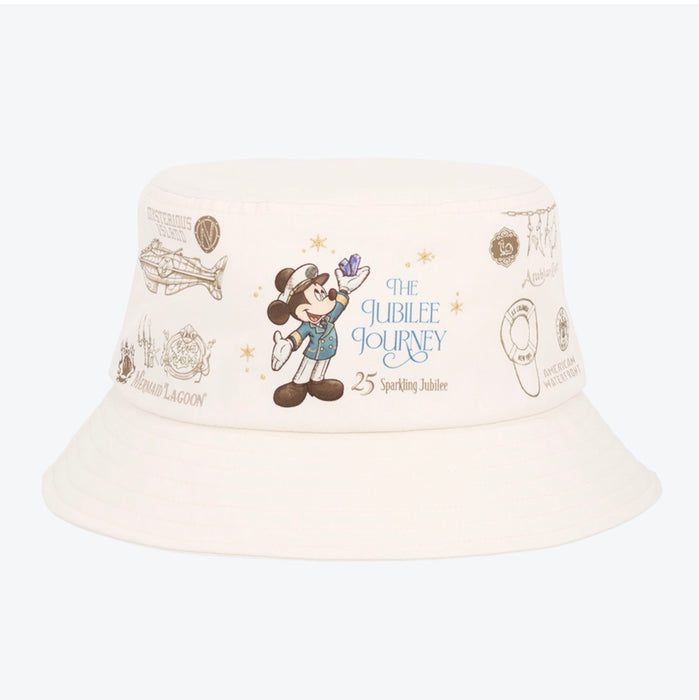 TDR - Tokyo DisneySea 25th Anniversary "The Jubilee Journey" x Mickey & Minnie Mouse All Over Print Bucket Hat (Release Date: May 25, 2026)