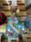 DLR - Disneyland Park Logo in Blue Heart Shape Keychain