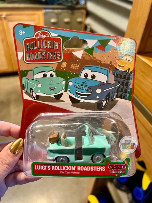 DLR - Carsland - Luigi’s Rollickin’ Roadster Die Cast Vehicle Mint Green
