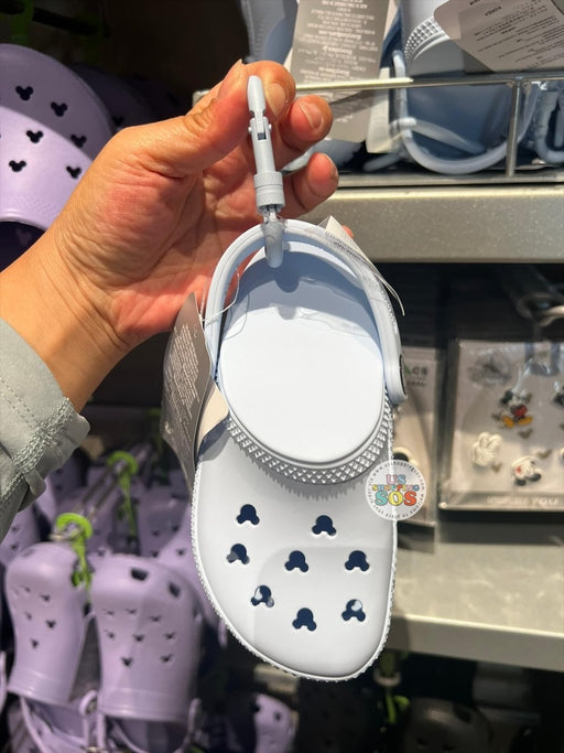 DLR/WDW - Disney x Crocs 2026 - Classic Clog Light Blue Pouch Bag Charm