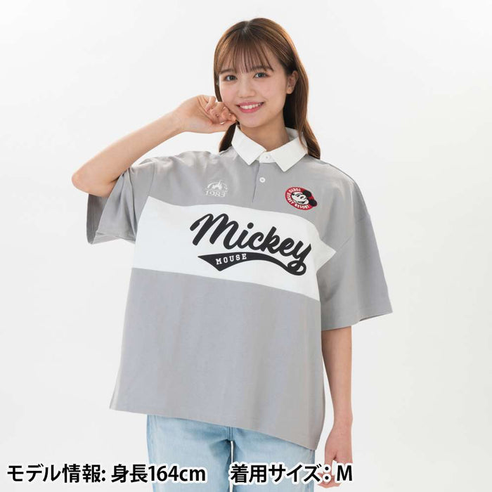 TDR - Mickey Mouse Rugby Shirt with Distinctive Collar and Stripes for Adults (Release Date: May 8, 2025)