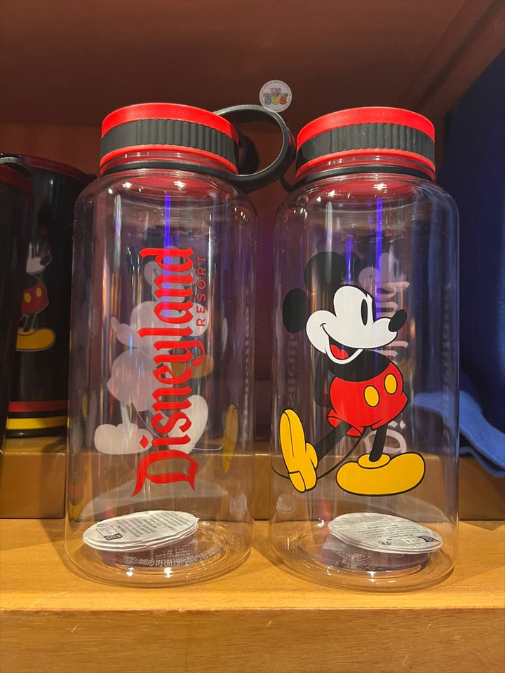 DLR/WDW - Classic Mickey Park Logo Plastic Water Bottle