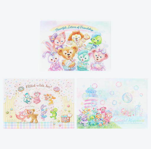 TDR - Duffy & Friends "Heartfelt Letters of Friendship" Collection x Clear Folder Set (Release Date: Jan 8, 2026)