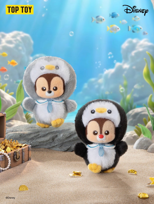 China Exclusive Top Toy - 2026 Disney Characters Deep Sea Tales Plush Keychain Blind Box (Release Date: Oct 23, 2026)