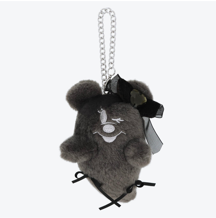 TDR - 2026 Disney Halloween x Mickey & Minnie Mouse 'Scared Ghost & Pumpkin Lantern Collection x 2 Plush Ghosts with "Magnets on cheeks" Plush Keychains Set of 2 (Release Date: Sept 15, 2026)