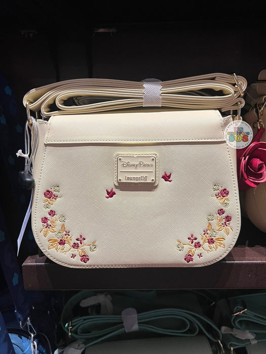 DLR/WDW - Beauty and the Beast - Loungefly Belle Silhouette Floral