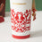 Starbucks China - Andersen's Fairy Tales Silhouette 2023 - 8. Red & White Stainless Steel Double Drink Holes ToGo Tumbler + Key Chain 480ml