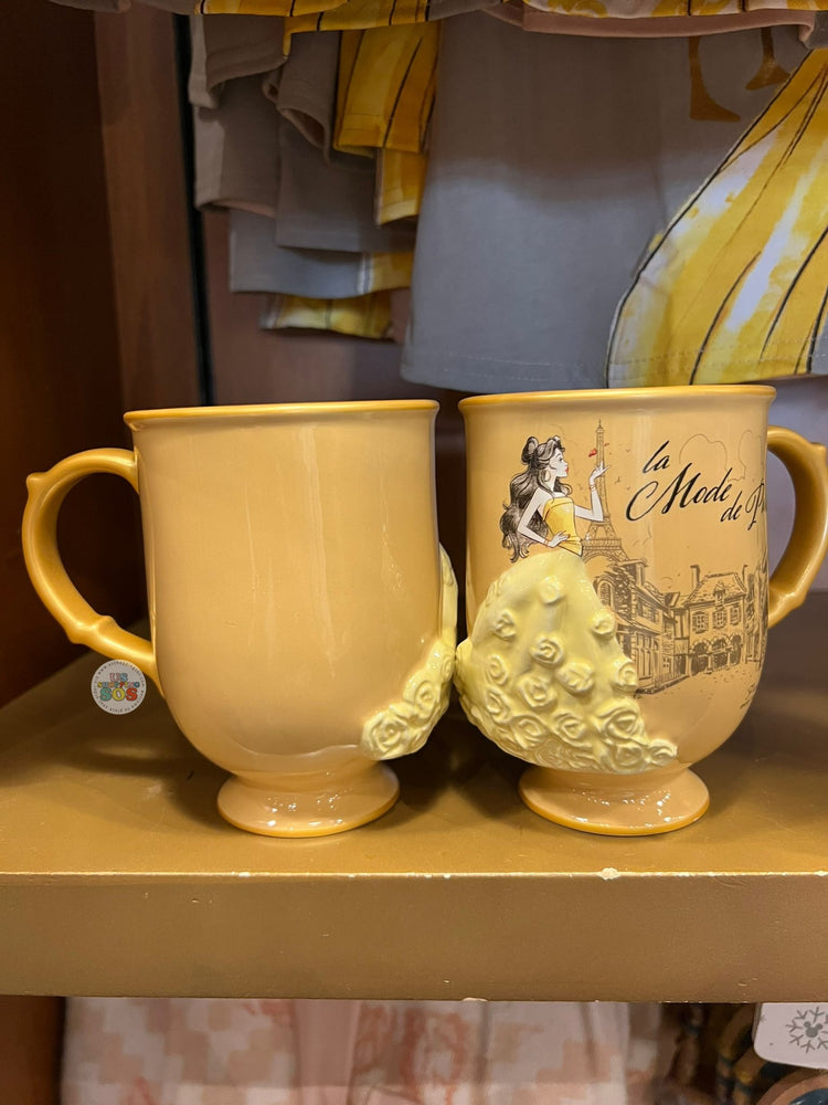 WDW - Epcot World Showcase France 🇫🇷 - Belle La Mode de Paris - Embossed Dress Mug