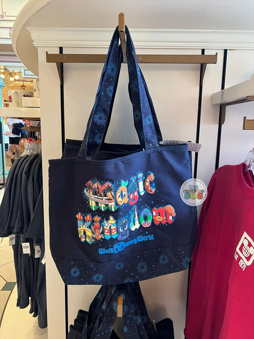 WDW - Magic Kingdom 2026 - Navy Tote Bag