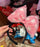 SHDL - Minnie Mouse Fluffy Big Bow Headband (Color: Pink)