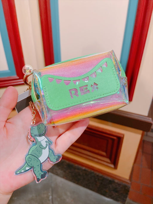 SHDL - Rex Holographic Iridescent Pouch with Keychain