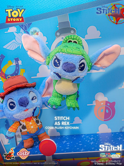 Hot Toy Cosbi - Toy Story Stitch Plush Keychain Blind Box