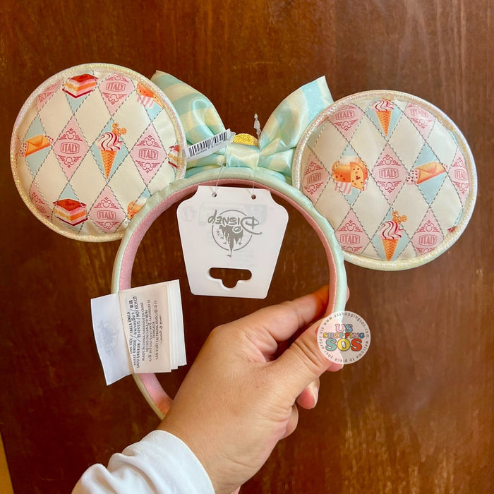 WDW - Epcot World Showcase Italy 🇮🇹 - When in Rome 2025 - Gelato Ear Headband