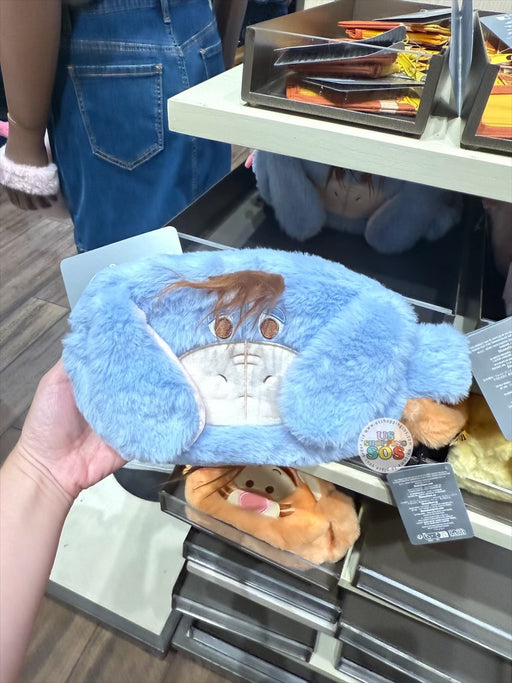 DLR/WDW - Pooh & Friends - Eeyore Fluffy Pencil Case/Pouch