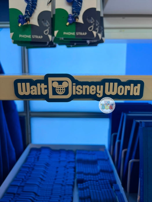 DLR/WDW - Logo Mania 2026 Last Day of Trip Blues - Cobalt Blue Park Logo Magnet