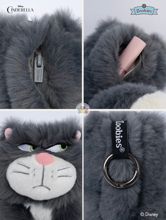 China Exclusive Zoobies x Cinderella Lucifer ‘The Arrogant’ Plush Keychain & Pouch