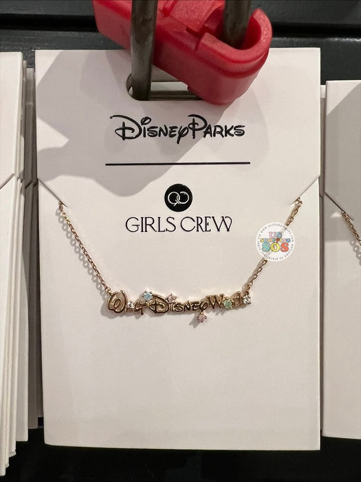 DLR/WDW - Girls Crew Walt Disney World Necklace