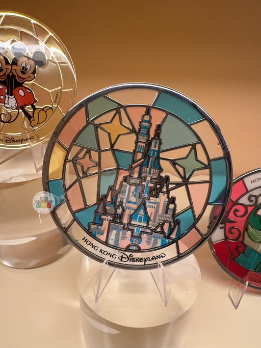 HKDL - 2026 Castle of Magical Dreams Stainless Glass Coaster