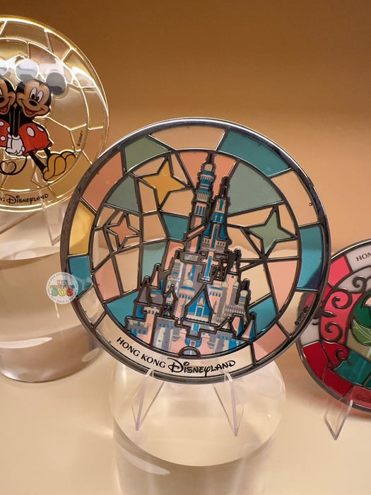 HKDL - 2026 Castle of Magical Dreams Stainless Glass Coaster
