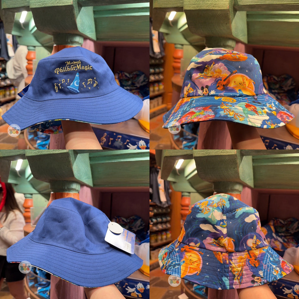 HKDL - Mickey's PhilharMagic 2 Sided Bucket Hat (Adults