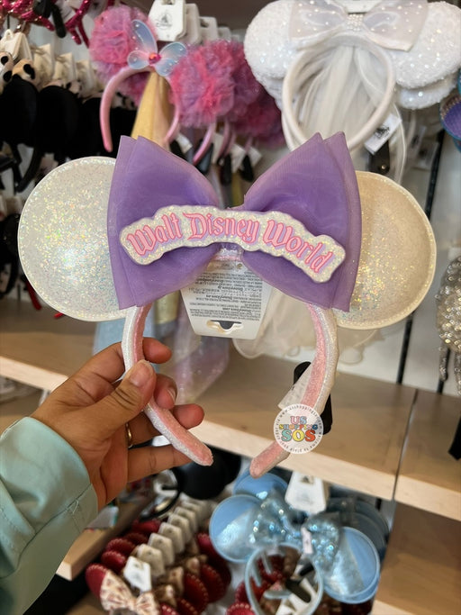 DLR/WDW - Walt Disney World Marquee Sparkling White 2026 Ear Headband