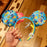 Aulani - Year 2024 Mickey & Minnie & Stitch Plumeria All-Over-Print Ear Headband