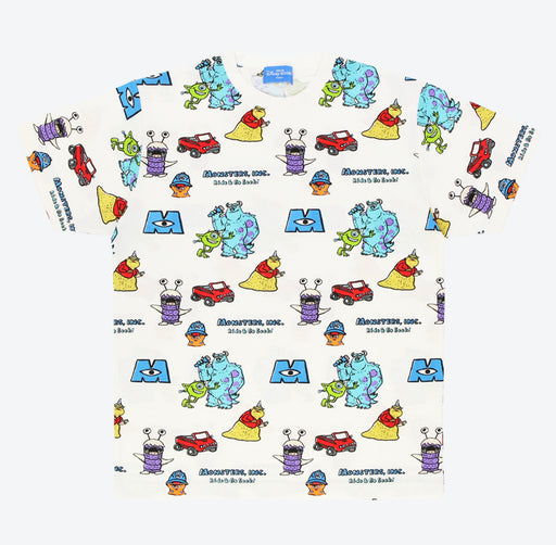 TDR - Tokyo Disneyland Attraction "Monsters, Inc. Ride & Go Seek!" All Over Print T Shirt for Adults (Release Date: July 1, 2024)