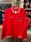 DLR/WDW - Classic Mickey Park Logo Red Strap White Hoodie Pullover (Adult)