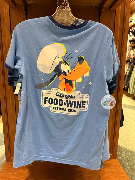 DLR - DCA Food & Wine Festival 2026 - Goofy Chef Cornflower Blue T-shirt (Adult)