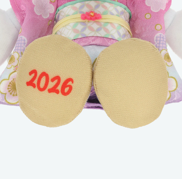 TDR - 2026 Happy New Year Mickey & Friends Collection x Minnie Mouse Plush Keychain (Release Date: Dec 1, 2025)