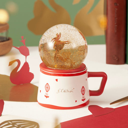 Starbucks China - Andersen's Fairy Tales Silhouette 2023 - 13. Balletina Snow Globe Ceramic Mug + Lid 180ml