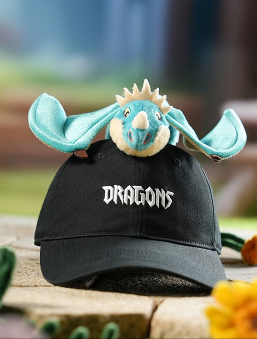 China Exclusive - How to Train Your Dragon x Stormfly Plush on the Top Hat/Cap