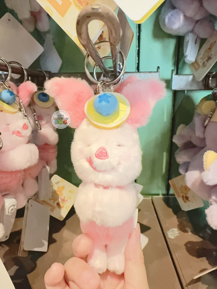 HKDL - Winnie the Pooh Lemon Honey Collection x Piglet Plush Keychain (With Magnets on Hands)