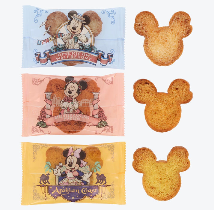 TDR - Tokyo DisneySea 25th Anniversary "The Jubilee Journey" x Mickey & Minnie Mouse Rusk Box Set (Release Date: May 25, 2026)