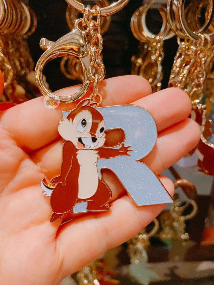 SHDL - Chip, Dale & Clarice English Alphabet ‘R’ Keychain