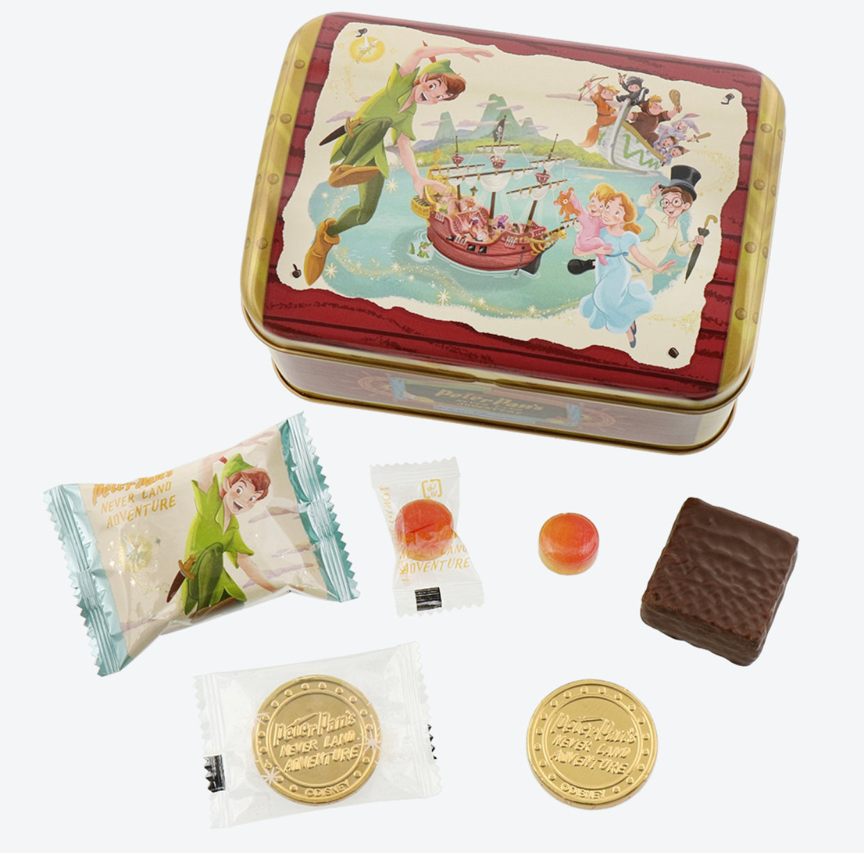 TDR - Fantasy Springs "Peter Pan Never Land Adventure" Collection x Assorted Sweet Box Set
