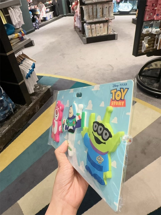 HKDL - Lotso, Buzz Lightyear & Alien Magnets Set