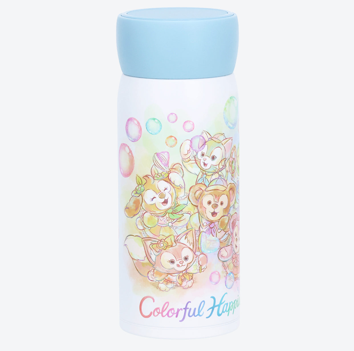 TDR - Duffy & Friends 20th Anniversary: Colorful Happiness x Duffy & Friends Stainless Steel Bottle (Release Date: Apr 8, 2025)