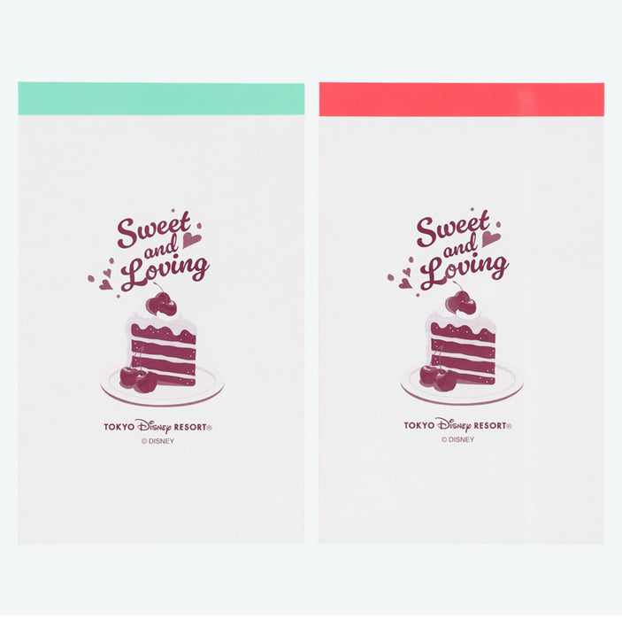 TDR - 2026 Minnie Mouse with the Cherry on Top Collection x Memo Set of 2 (Release Date: Feb 5, 2026)