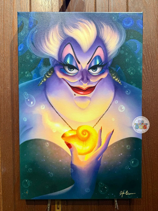 DLR/WDW - Disney Art 2026 - Ursula “The Only Way to Get What You Want” by Dylan Bonner