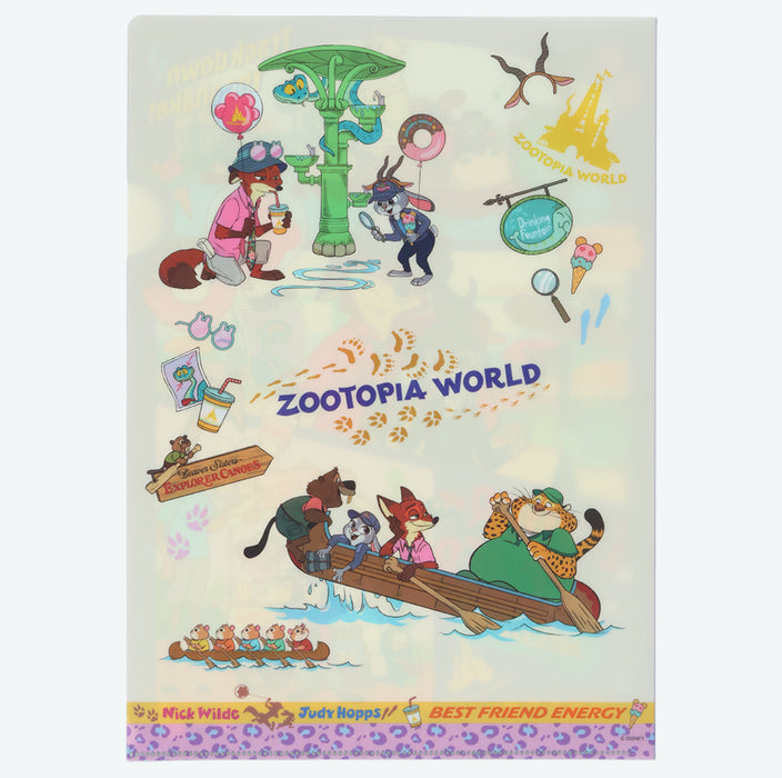 TDR - Zootopia World Undercover Mission Collection x Stationary Set (Release Date: Nov 26, 2025)