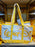WDW Exclusive - Logo Mania 2026 Popcorn on Main Street - Bright Yellow Walt Disney World Canvas Tote Bag