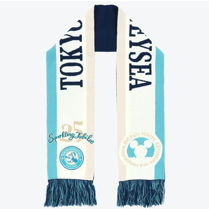 TDR - Tokyo DisneySea 25th Anniversary "Sparkling Jubilee" Autumn/Fall Season x Mickey Mouse Scarf for Adults (Release Date: Oct 1, 2026)