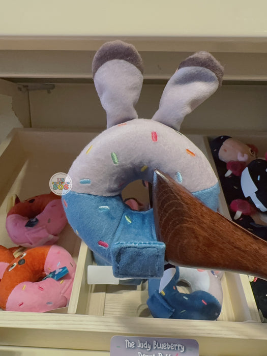 HKDL - Donut Worry BETTER ZOOGETHER Collection x The Judy Blueberry Donut Puff Create your Own Headband Plush Toy