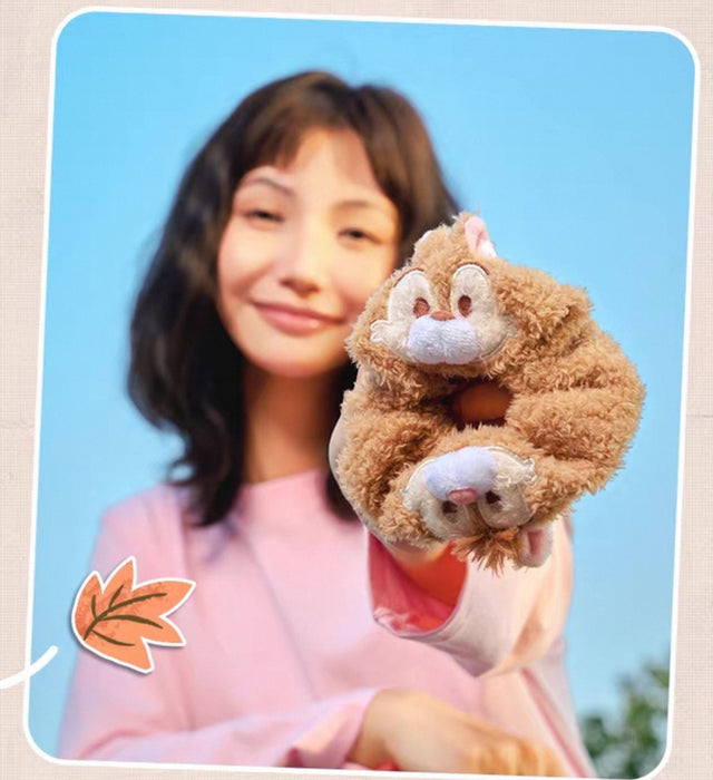 SHDS - 2025 Cute & Moving Fall Collection x Chip & Dale Fluffy Hair Scrunchies (Release Date: Aug 26, 2025)