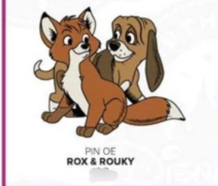 DLP - 2026 The Fox and the Hound Pin Badge