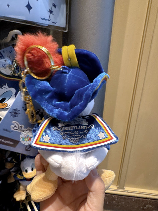 HKDL - 2026 Donald Duck Birthday Collection x Donald Duck "Pirate Hat" Plush Keychain