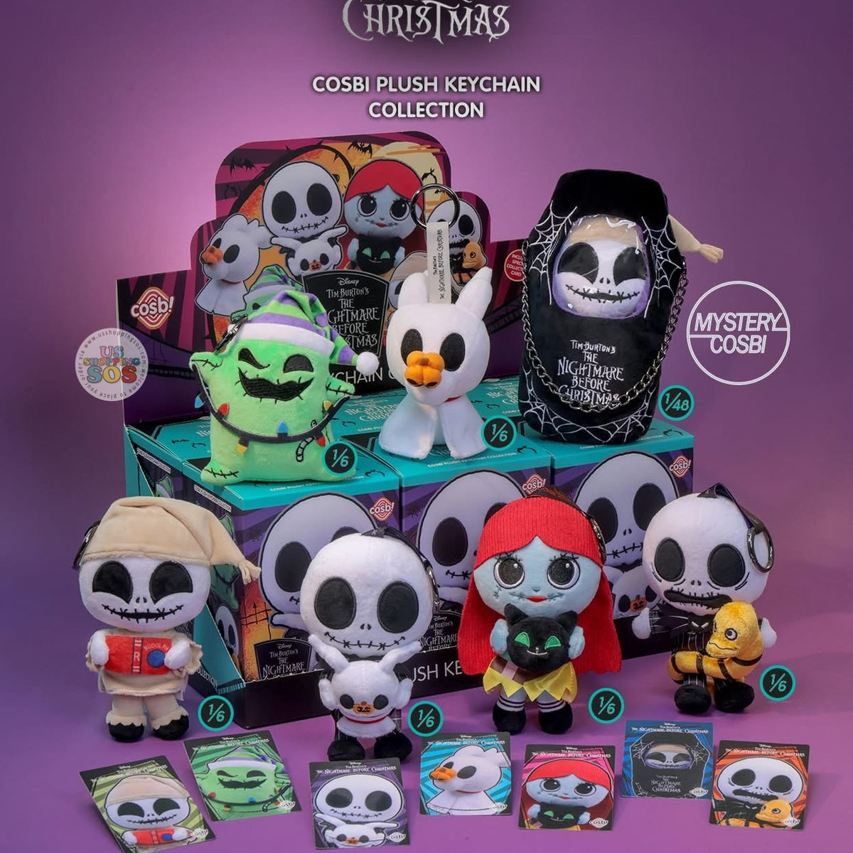 Hot Toy Cosbi - The Nightmare Before Christmas Blind Box Plush
