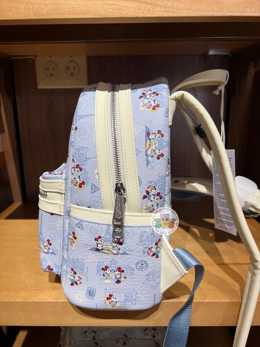 WDW - Epcot World Showcase France 🇫🇷 - Mickey & Minnie Red Beret 2026 - Loungefly Backpack