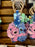 DLR/WDW - Lilo & Stitch - Stitch & Angel Hand Sanitizer Holder Keychain